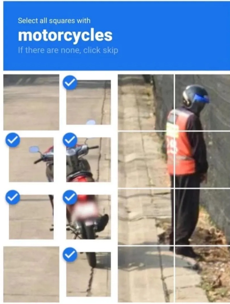 el captcha expuso al pobre - meme