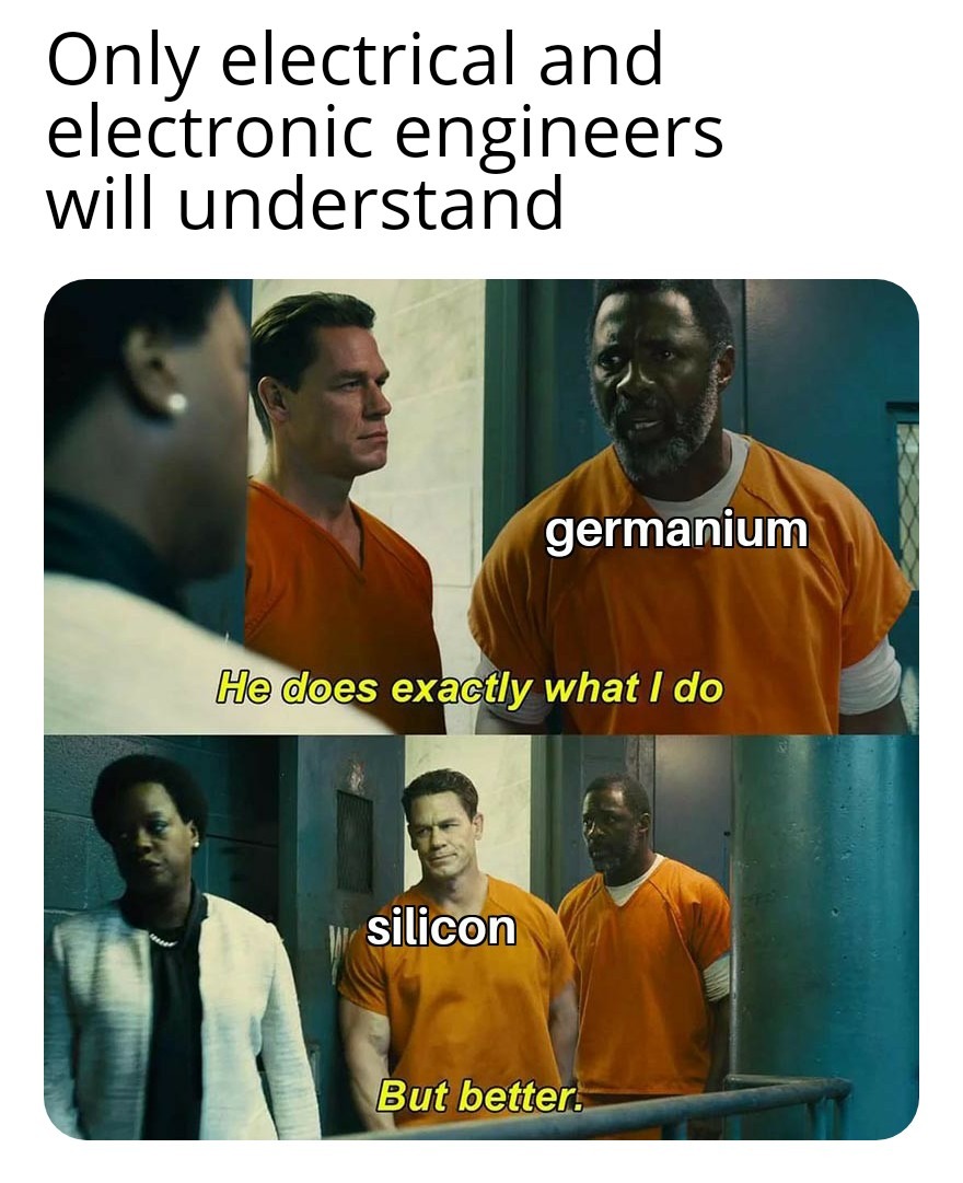 Only electrical and electronic engineers will understand - meme