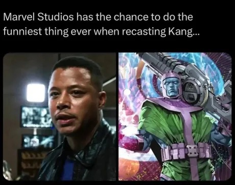Do it, this is the best Kang recast ever - meme