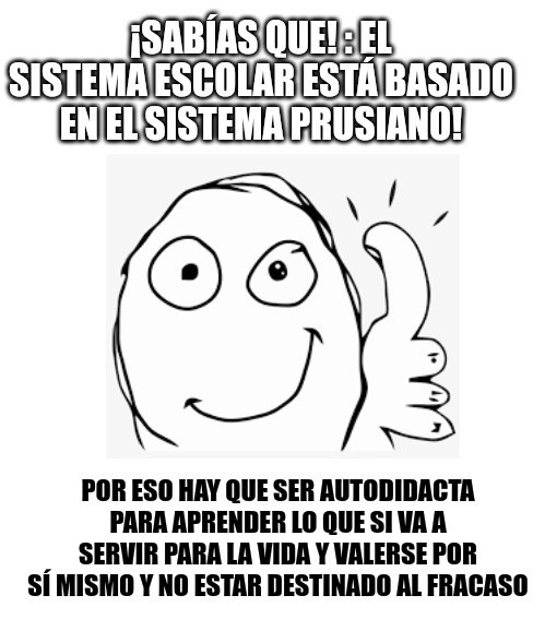 Escuela - meme