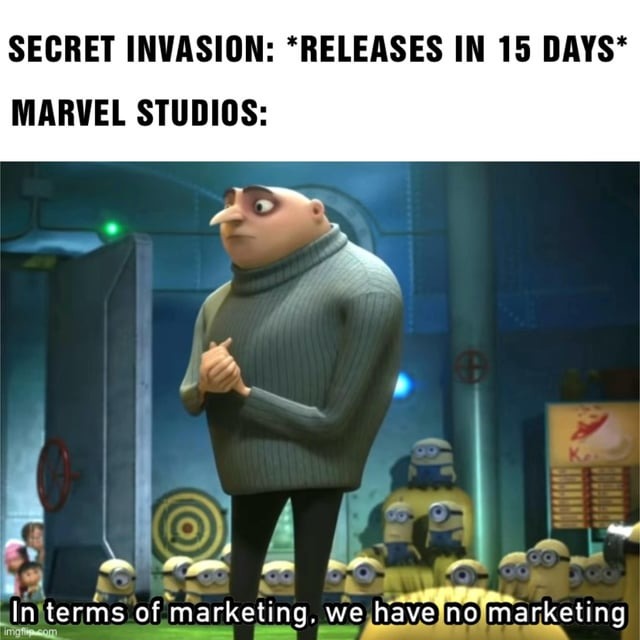 secret invasion premiere meme