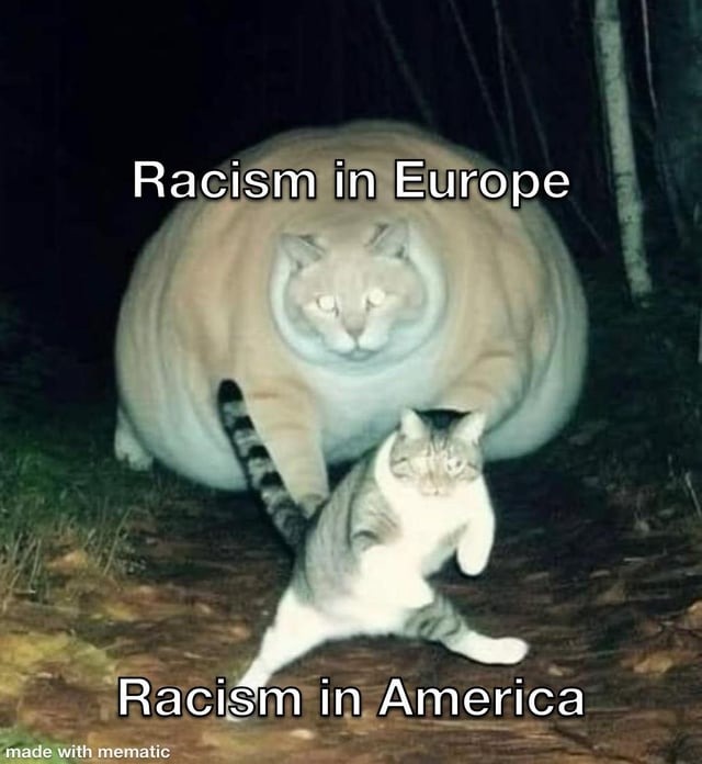 Racism in Europe - meme