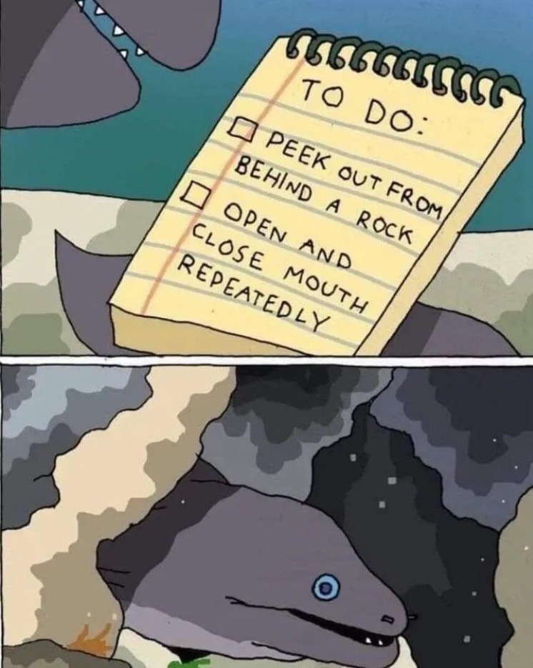 Eel noises* - meme