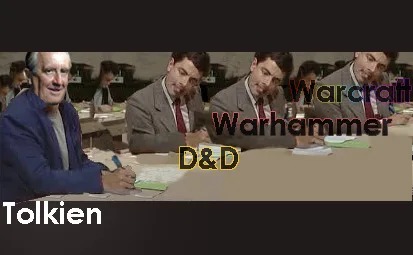 Tolkien is the origin - meme