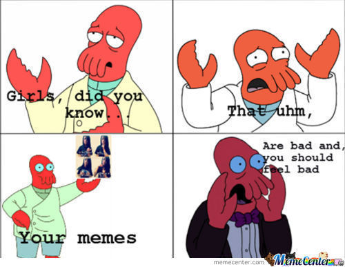 just stop you make zoidberg sad - meme