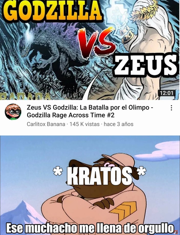 El aprendíz de Kratos - meme