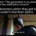 Crying boomers meme