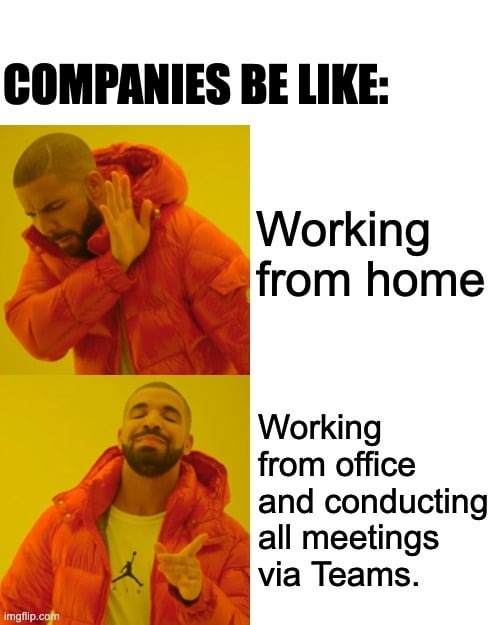 Companies be like - meme