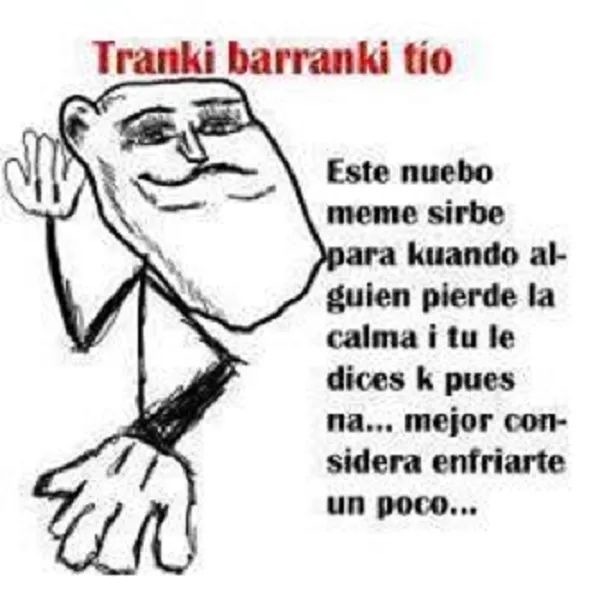 Tranki barranki - meme