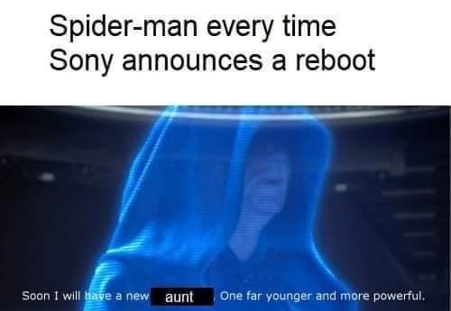 And less Uncle Ben in movies - meme