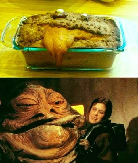 New hostess Jabba tha Hutt pound cake... - meme