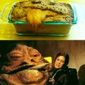 New hostess Jabba tha Hutt pound cake...