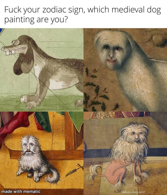 Medieval dogs - meme