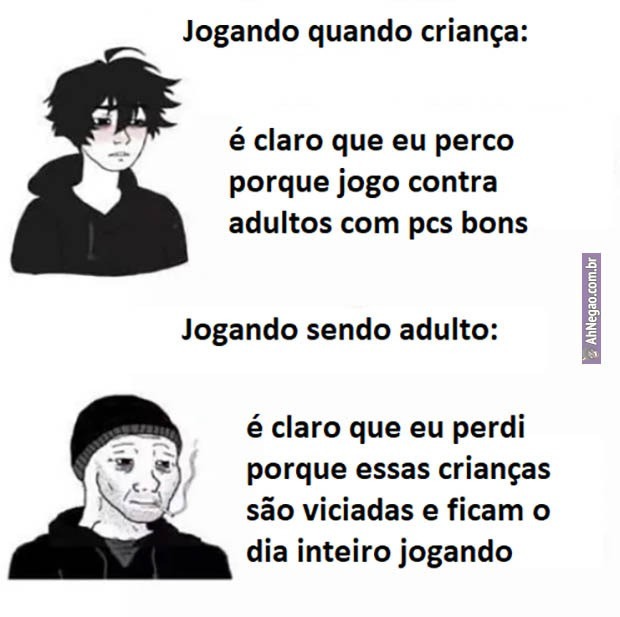 Jogando - meme