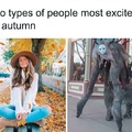 Halloween and Fall enjoyers