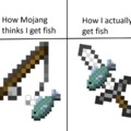How I get fish in Minecraft