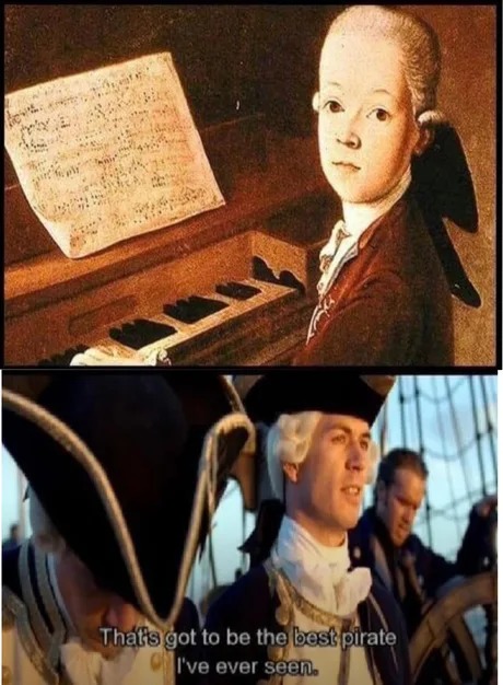 The first piracy act on music - meme
