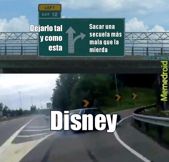 Disney dejala asi. Disney:no - meme