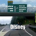Disney dejala asi. Disney:no