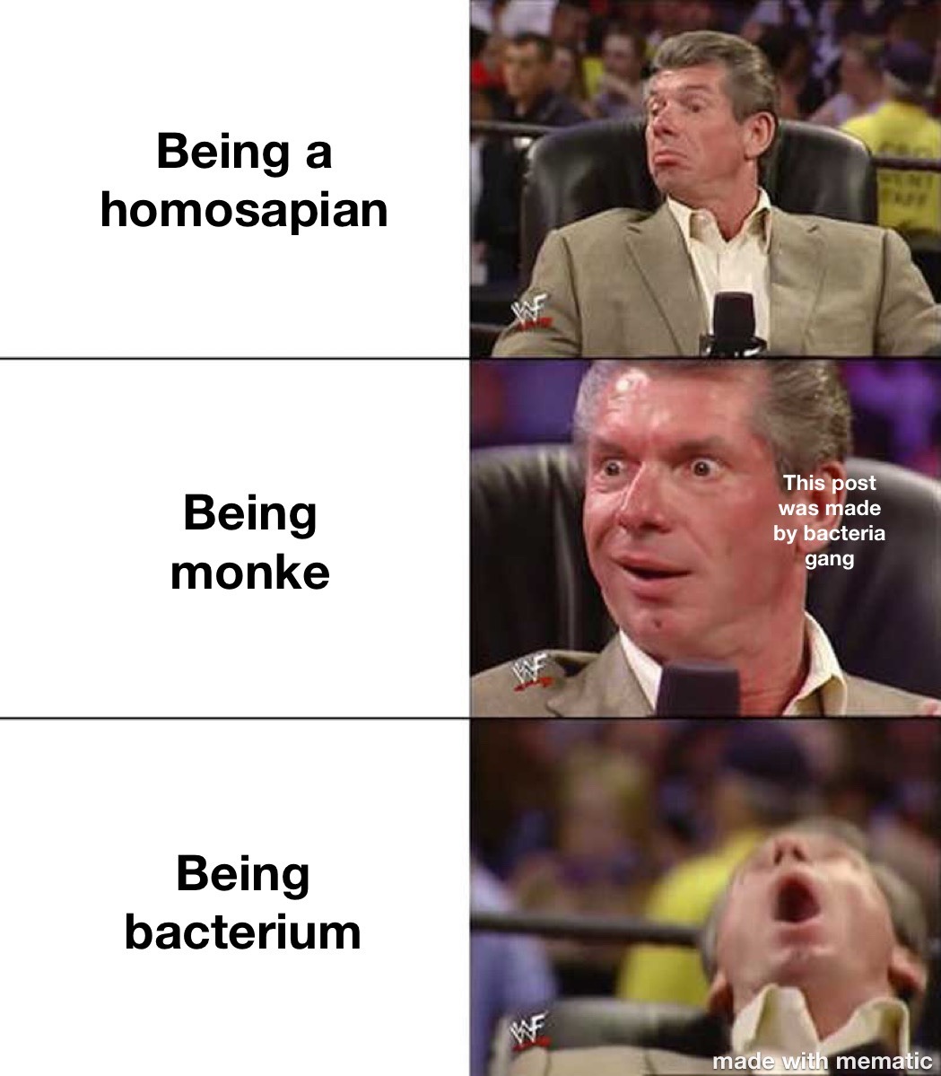 return to bacterium - meme