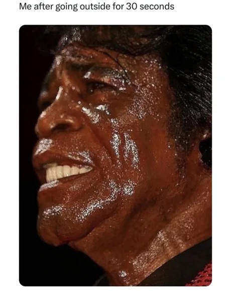 It's hot - meme
