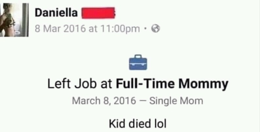 Kid died - meme