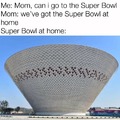 Super Bowl at home: