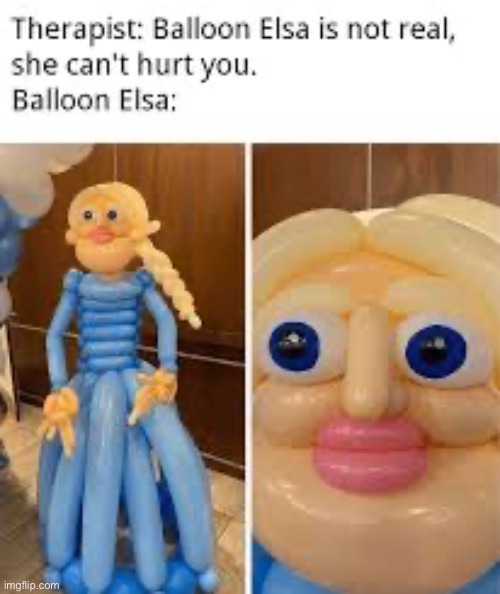 Cursed Elsa - meme