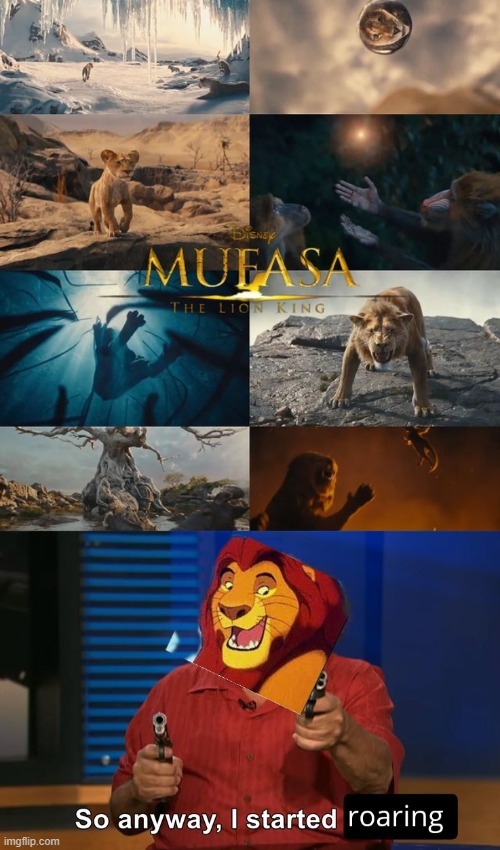 Mufasa movie meme