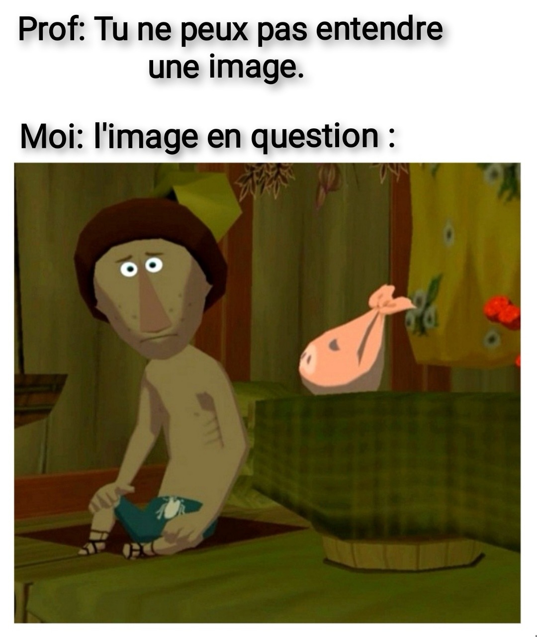 Déso pour le dernier mème c'était un pote qui m'avait conseillé un mème sur re:take à croire qu'il ne faut faire confiance qu'à soi :'( - meme