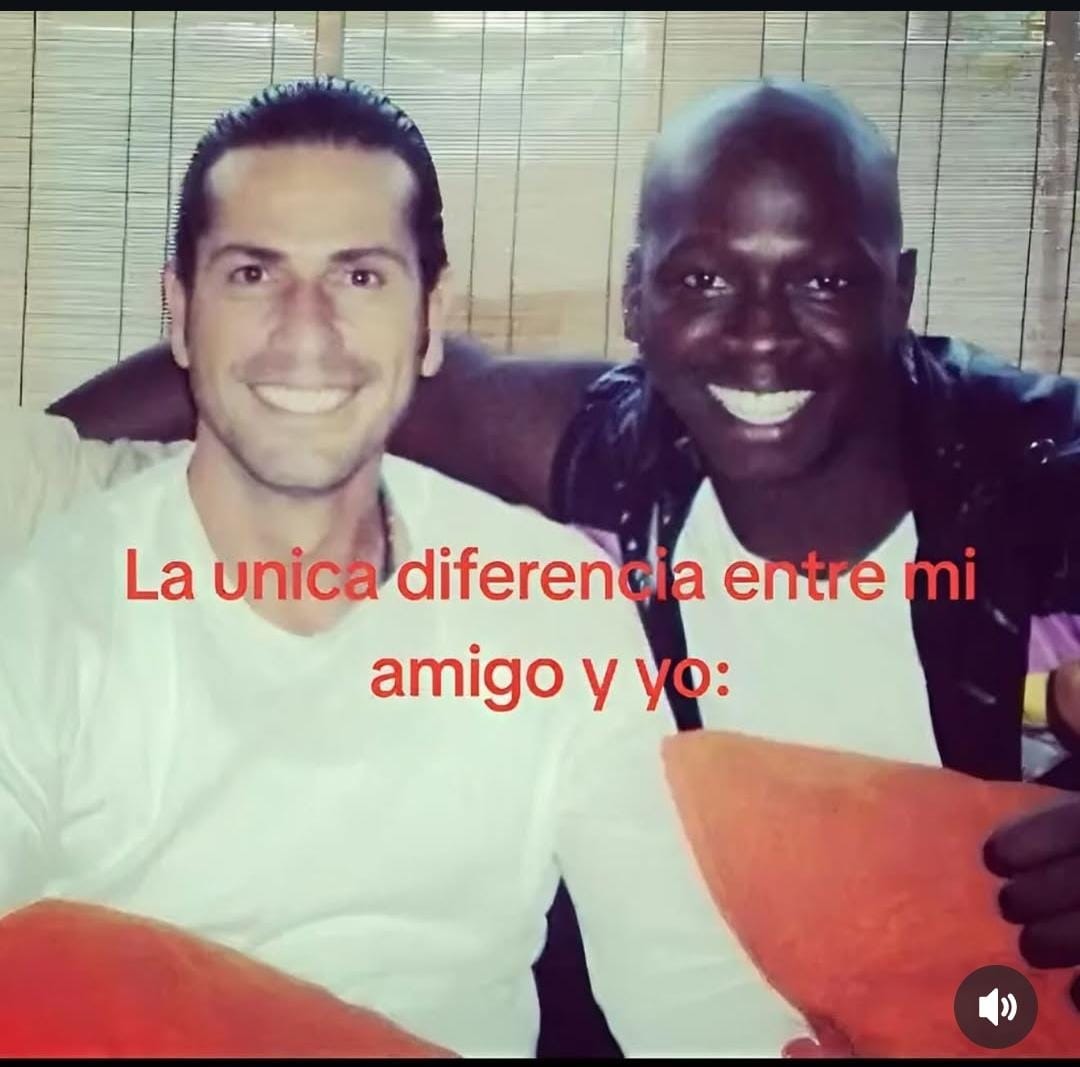 una oscura diferencia - meme