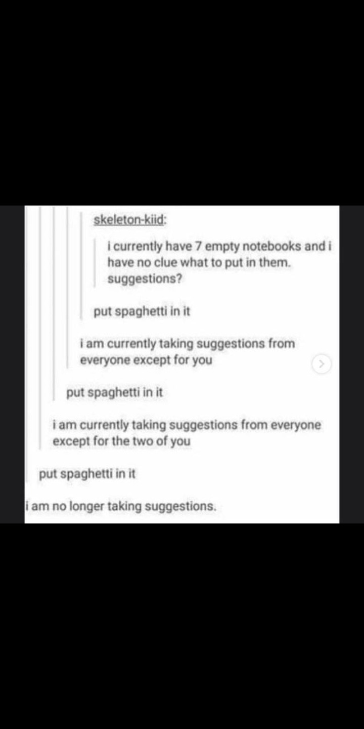 Spaghetti books - meme