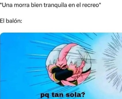 Morras en el recreo - meme
