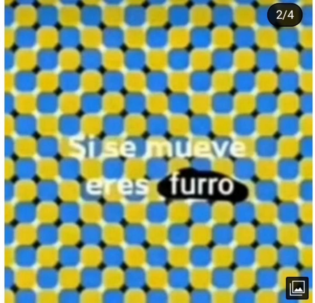 Si se mueve eres mi amigo - meme