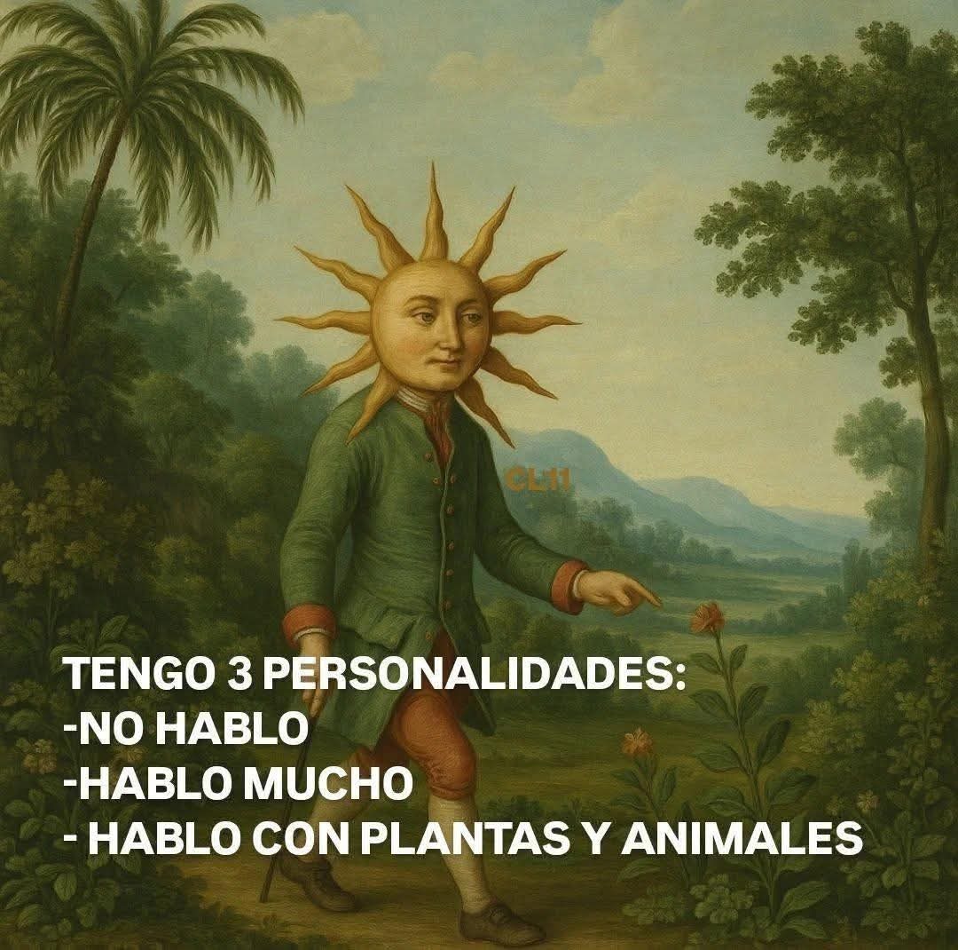 Yo tengo 3 modos: mudo, parlanchín o druida - meme