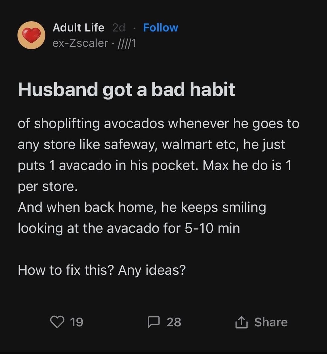 avocado bandit - meme