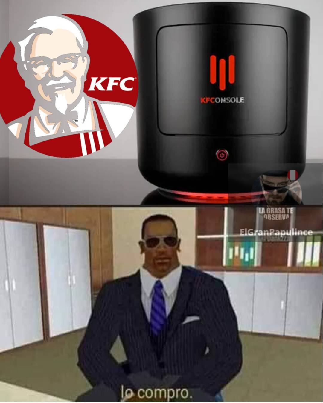 puedes hacer pollo frito de lo que se calienta xd - meme