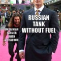 Russian tanks without fuel are being stolen by Ukrainian farmers