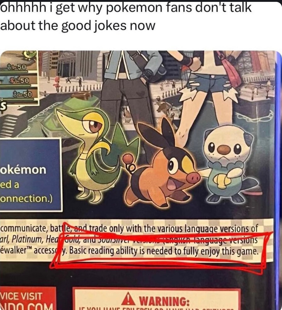 Now I get why Pokémon fans don’t share jokes across languages - meme