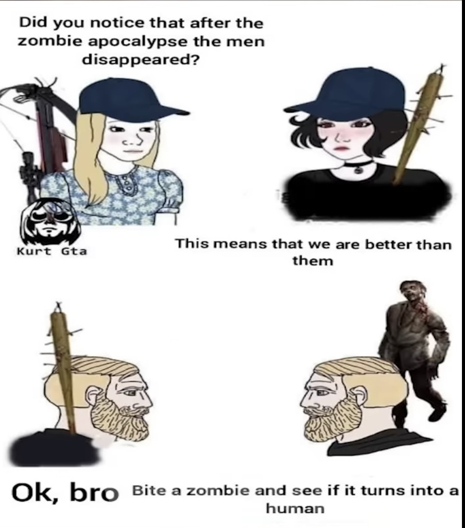 Boys versus girls - meme