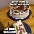 Los valores de todo derechoso fanáticos de Laje