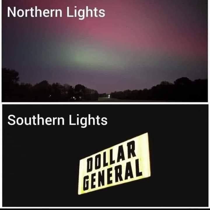 Northern Lights - meme