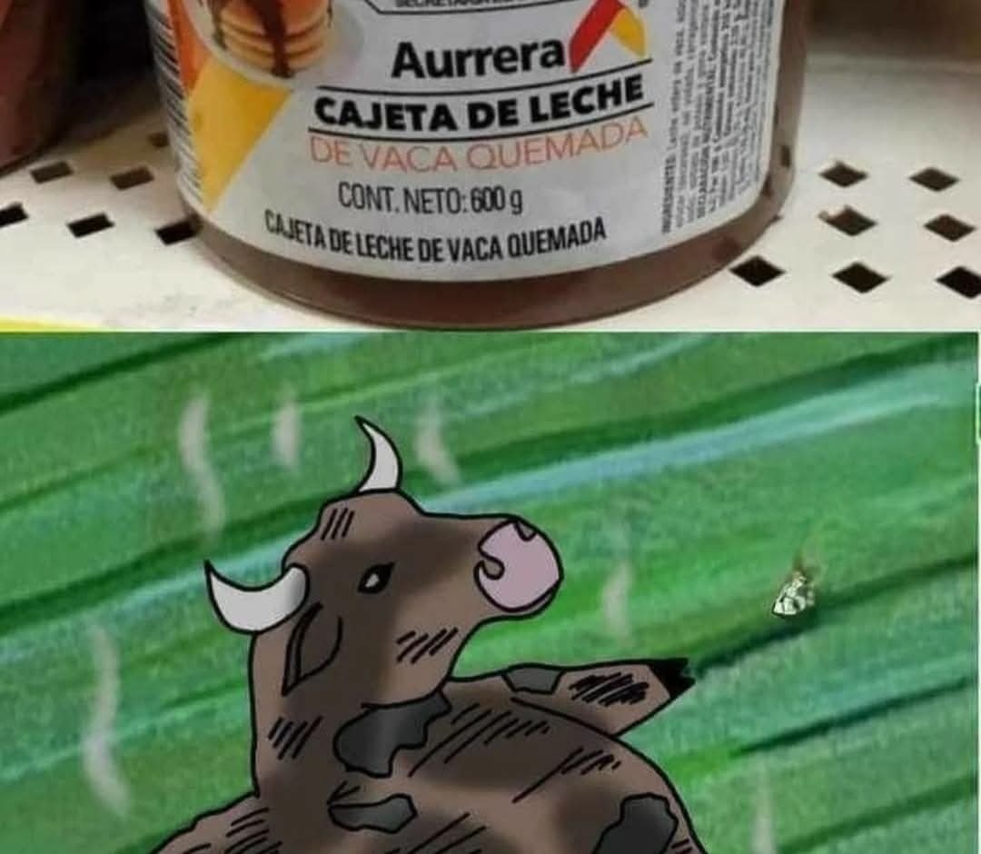 La vaca quemada - meme