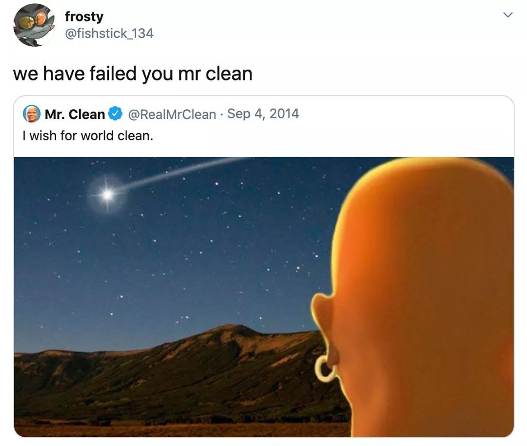 Poor Mr. Clean - meme