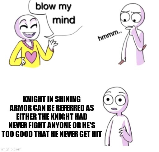 Knights in shining armor - meme
