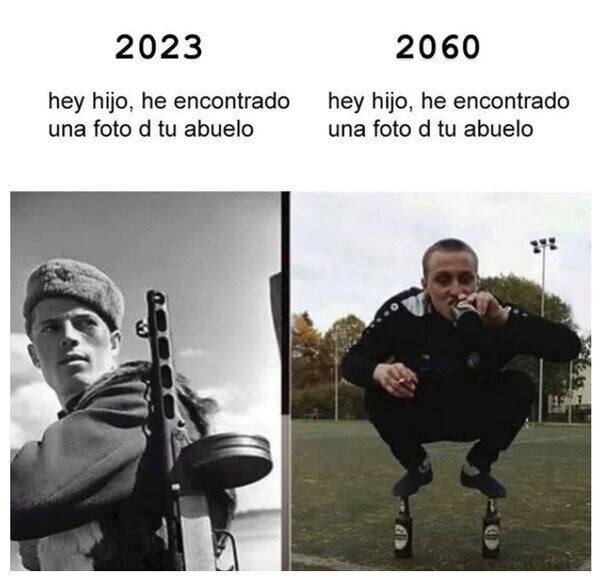 2023 o 2060 que prefieren - meme