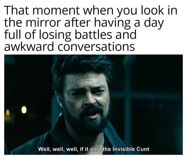 Awkward conversations - meme
