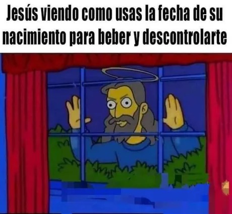 Jesus siempre está mirando - meme