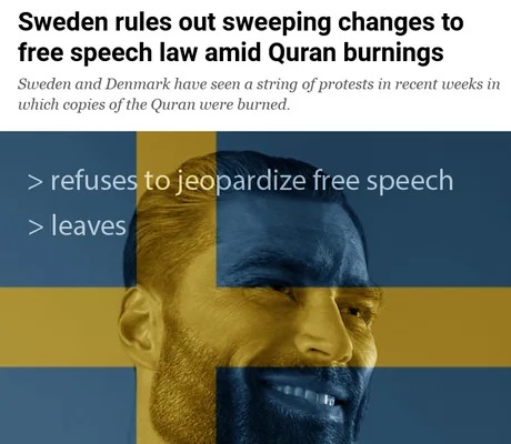 Gigachad Sweden - meme