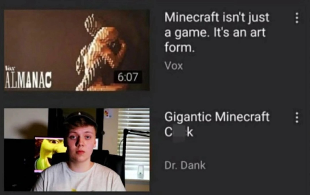 2 types of youtube videos - meme